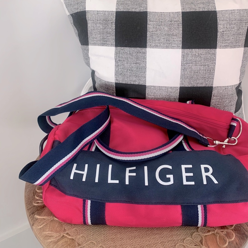 Tommy Hilfiger Mini Duffle Canvas Bag
